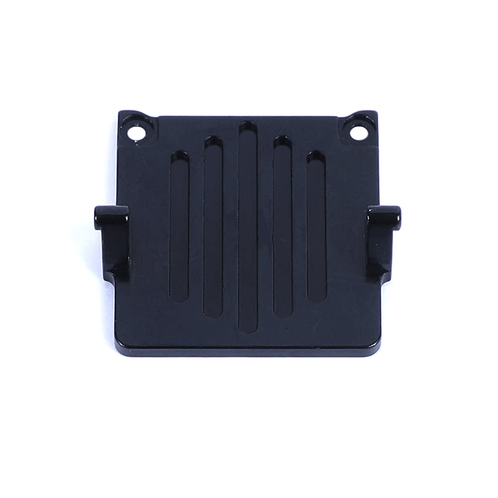 Aluminum Adjustable Shock Towers Mount Set for 1/24 Axial SCX24 AXI90081 AXI00001 RC Crawler Upgrades (Black)