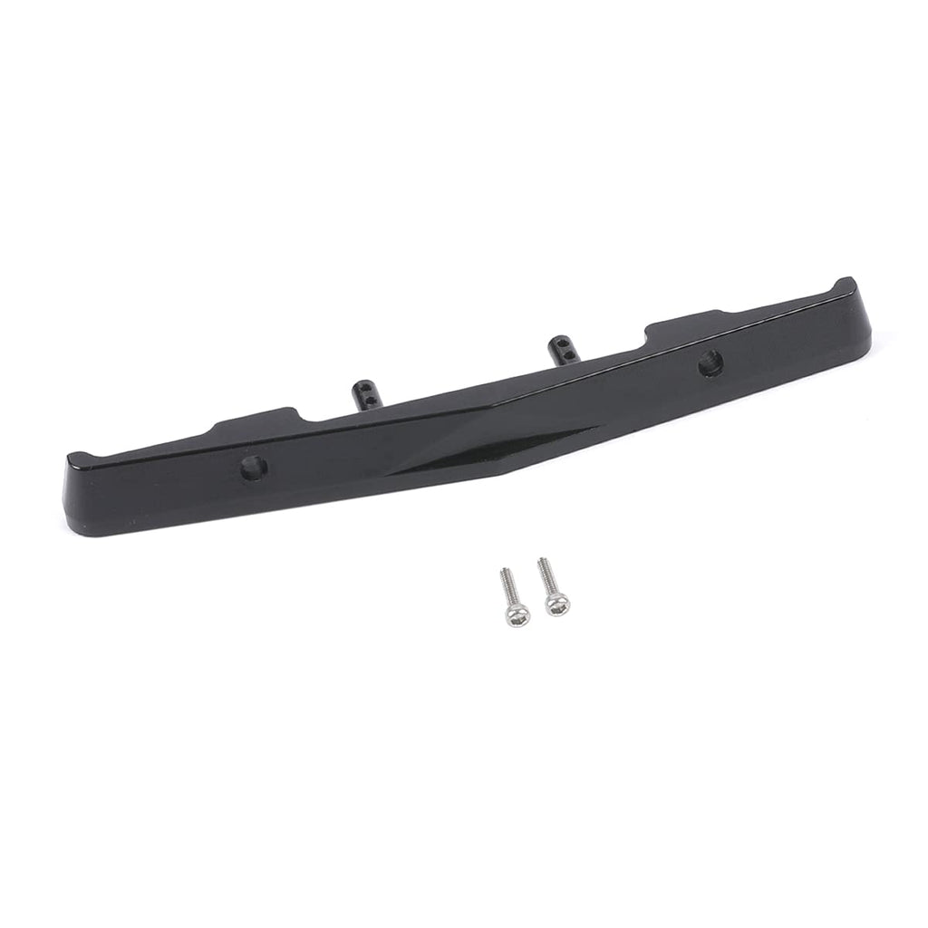 Aluminum Alloy Front Bumper for Axial SCX24 C10 1/24 RC Crawler Car Upgrades (Black)