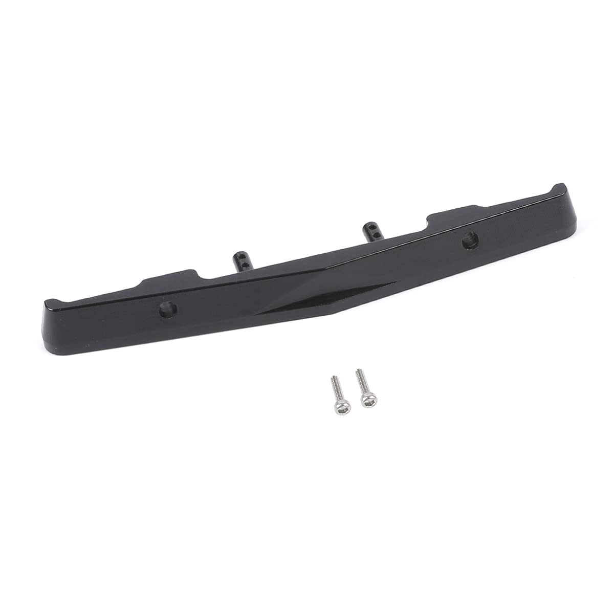 Aluminum Alloy Front Bumper for Axial SCX24 C10 1/24 RC Crawler Car Upgrades (Black)