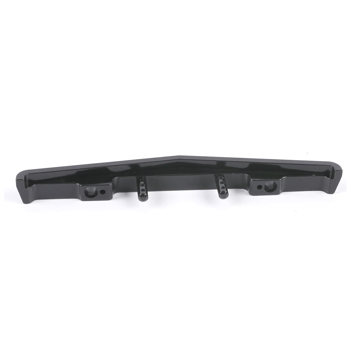 Aluminum Alloy Front Bumper for Axial SCX24 C10 1/24 RC Crawler Car Upgrades (Black)