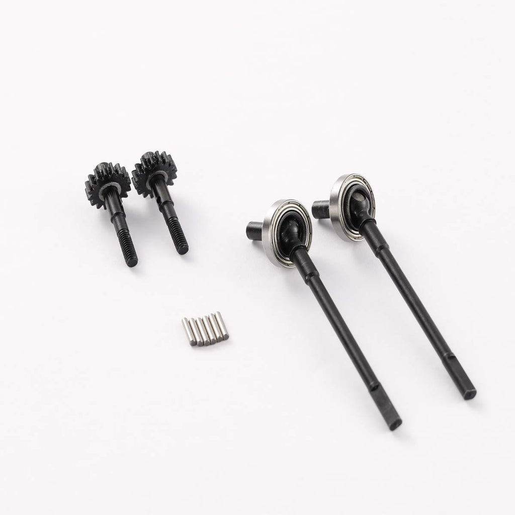 Hardened Steel Front Portal Axle CVD Drive Shaft for SCX10 II RC Crawler Upgrade Parts (Front)
