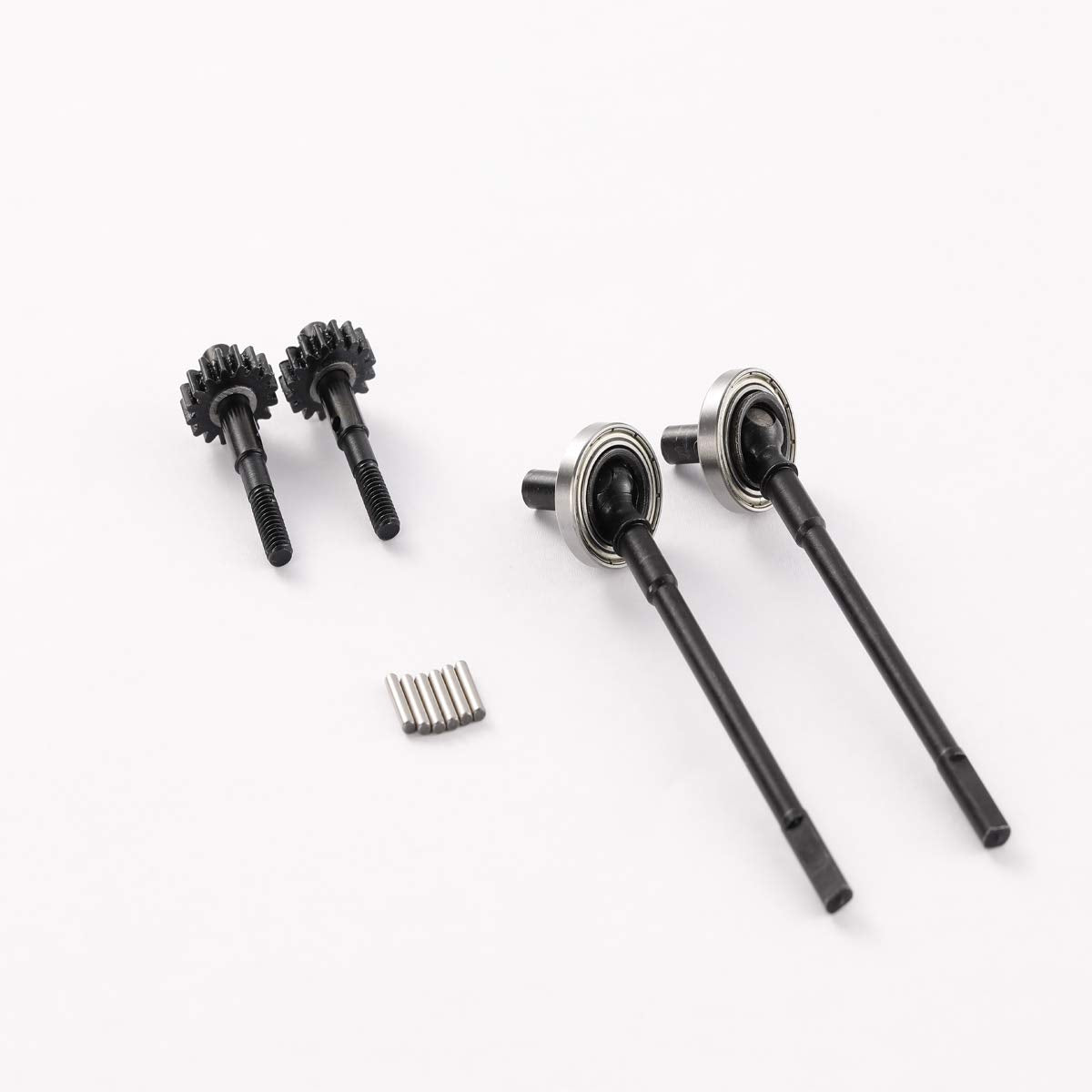 Hardened Steel Front Portal Axle CVD Drive Shaft for SCX10 II RC Crawler Upgrade Parts (Front)