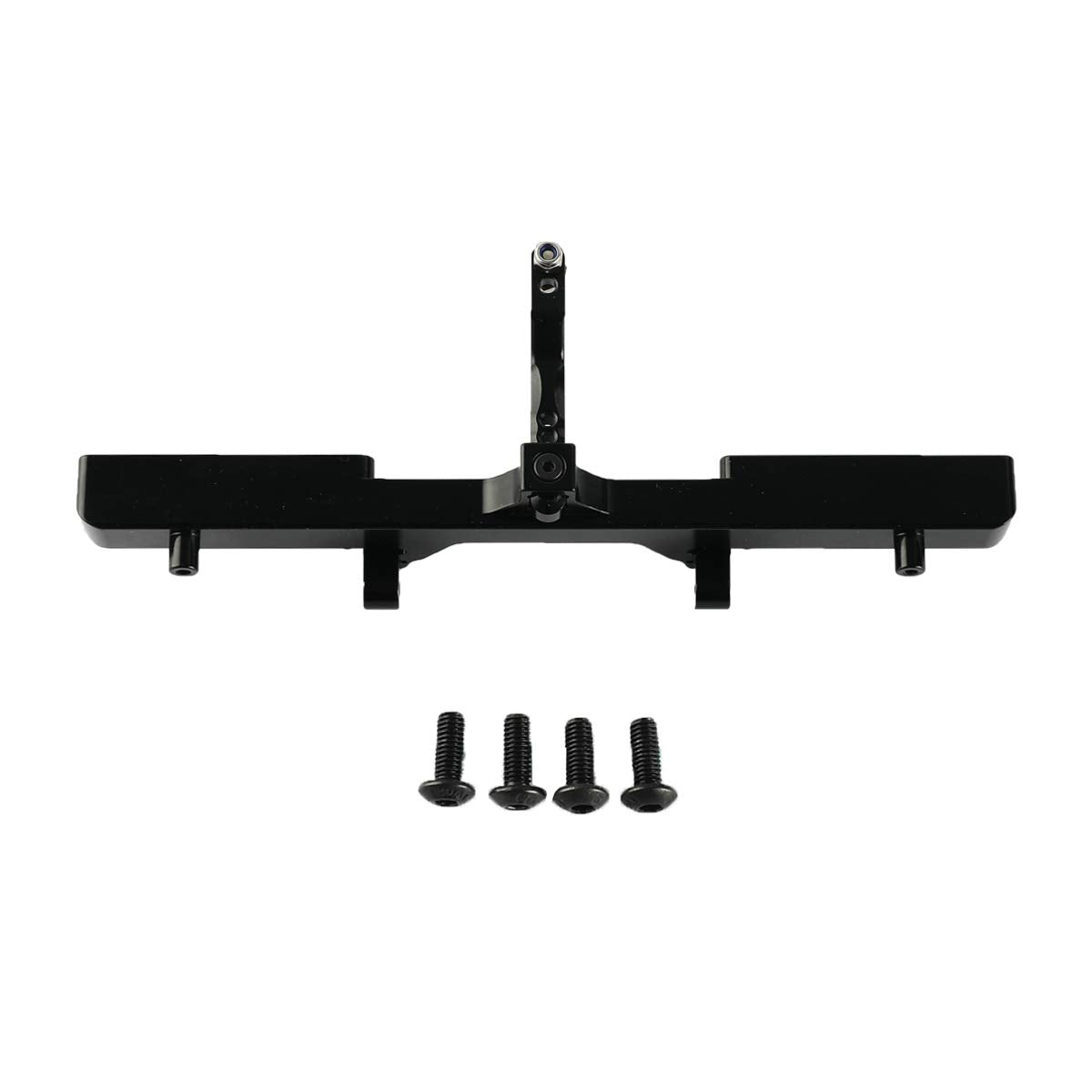 Aluminum Alloy Rear Bumper with Tow Hook for Traxxas TRX6 1/10 RC Crawler Upgrades
