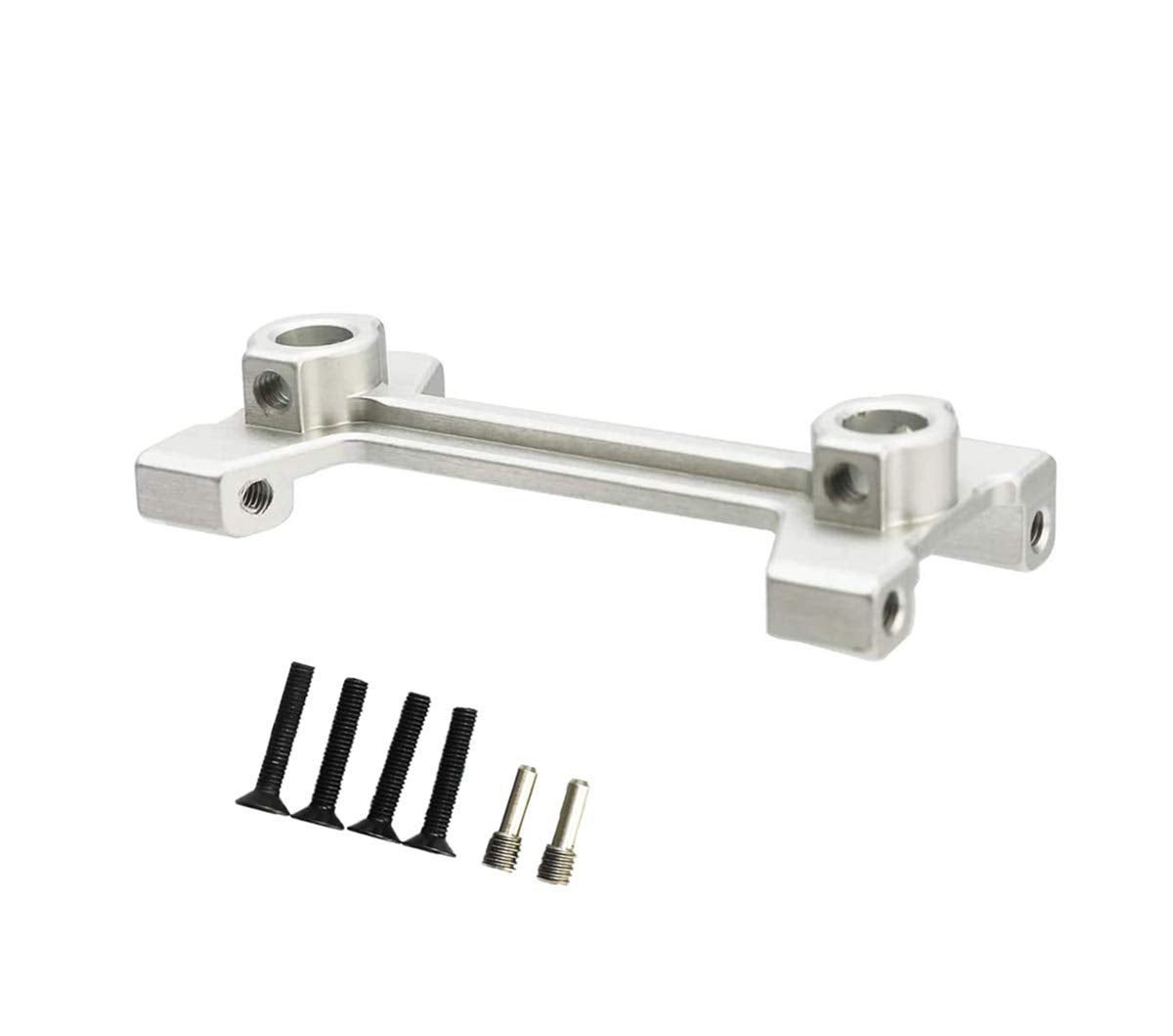 1/10 Aluminum Body Shell Rear Mount Stand for Axial SCX10 III AXI03007 RC Crawler Car Upgrades Parst (Titanium)