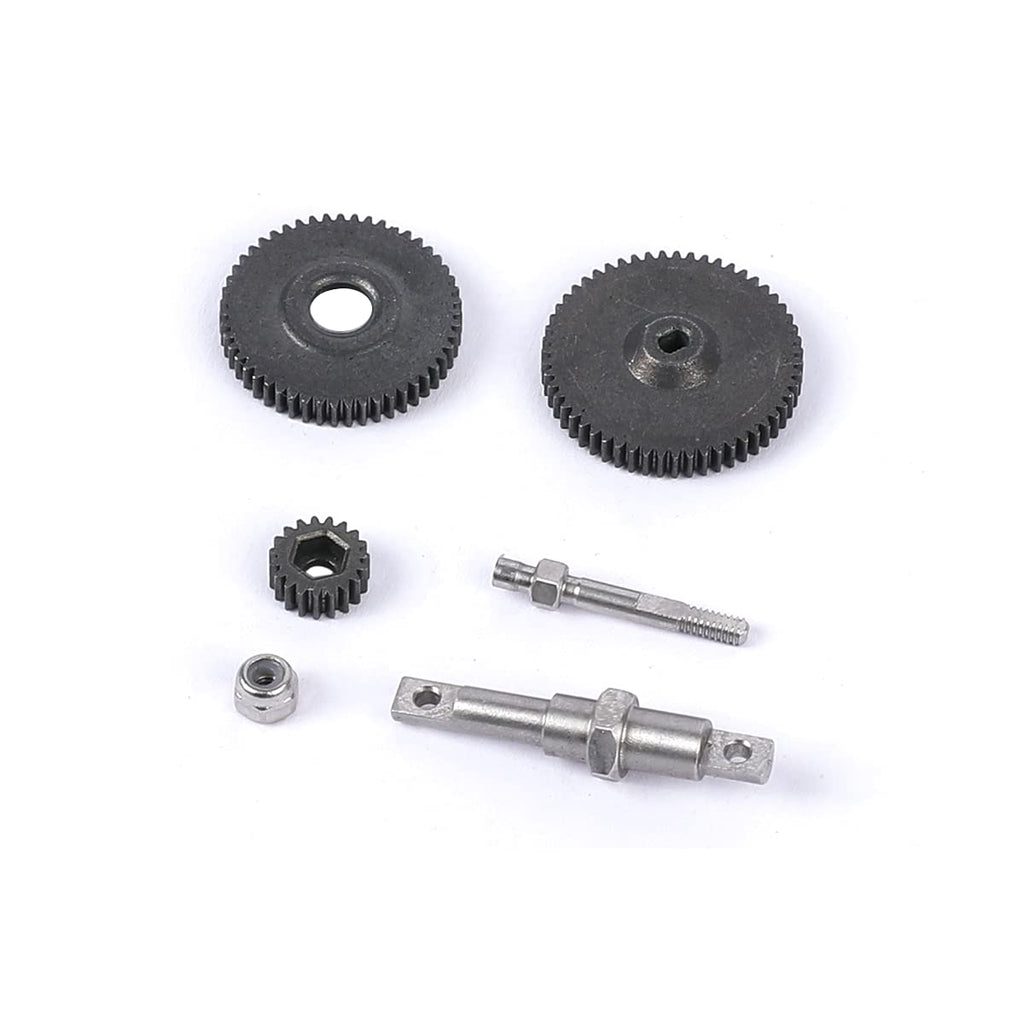 Hardened Steel Transmission Gears Gearbox Gear Set for 1/24 Axial SCX24 RC Crawler