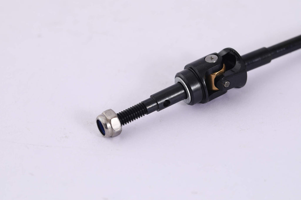 RC Crawler Car Axle Front Universal CVD Drive Shaft for 1/10 Axial SCX10 II 90046 90047 (Front)