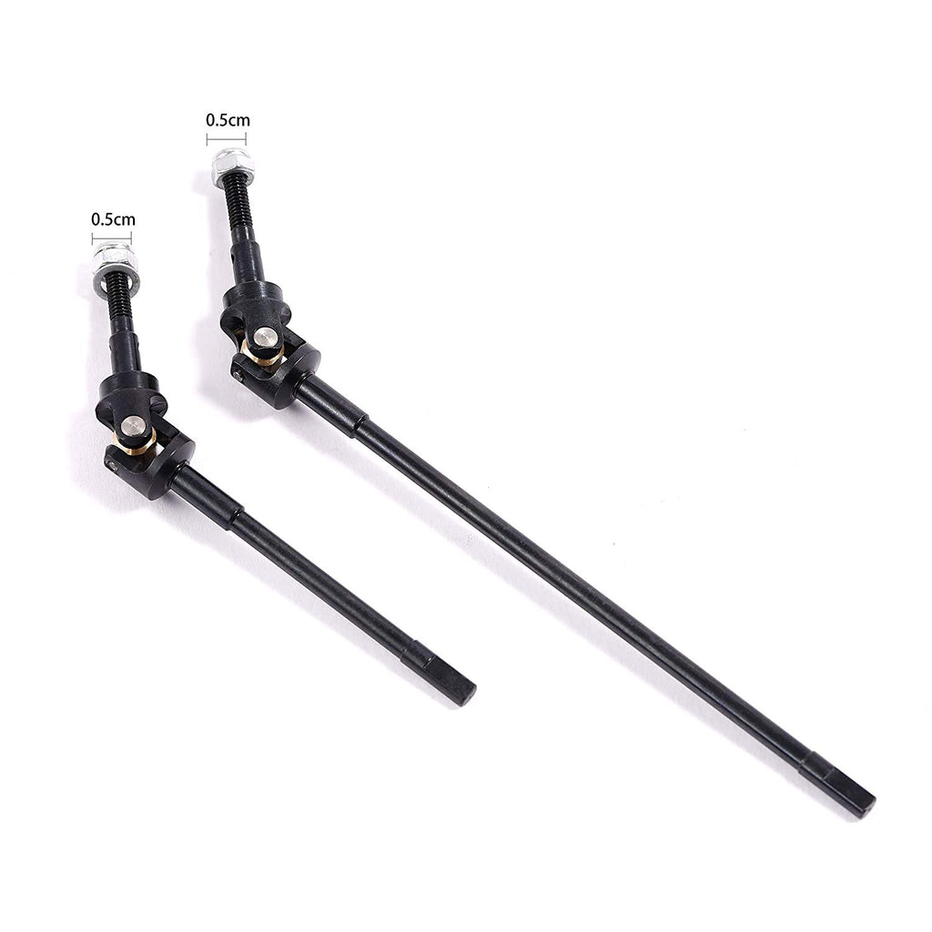 1/10 Steel Universal Front Axle Set for Axial Wraith AX30780 Rock Racer Upgrade Parts