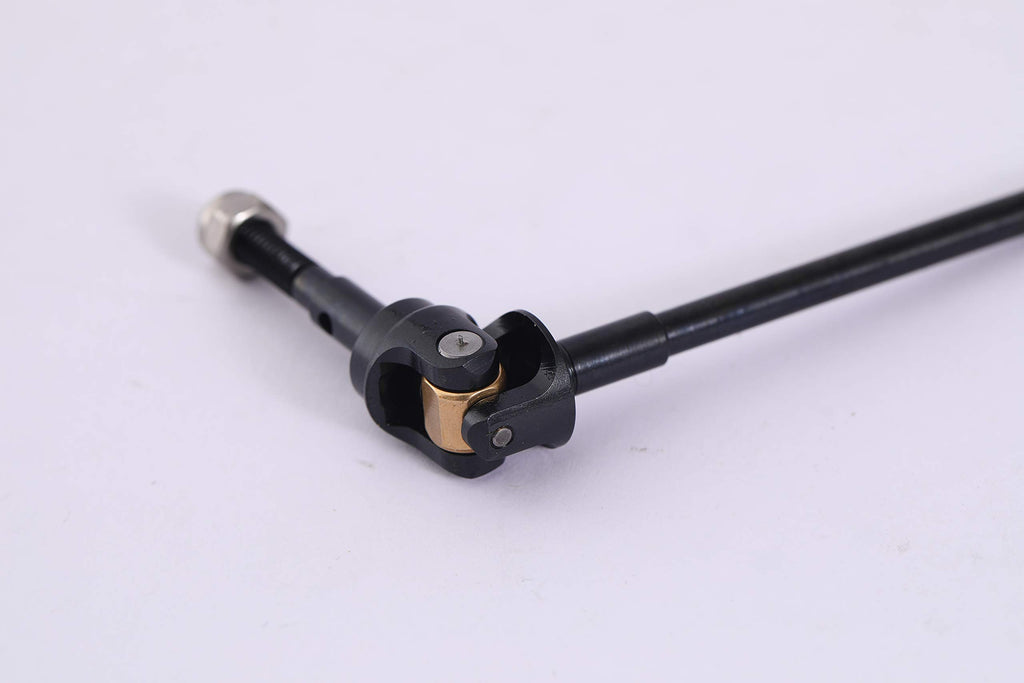 RC Crawler Car Axle Front Universal CVD Drive Shaft for 1/10 Axial SCX10 II 90046 90047 (Front)