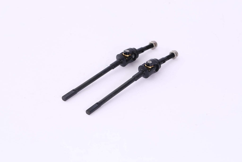 RC Crawler Car Axle Front Universal CVD Drive Shaft for 1/10 Axial SCX10 II 90046 90047 (Front)