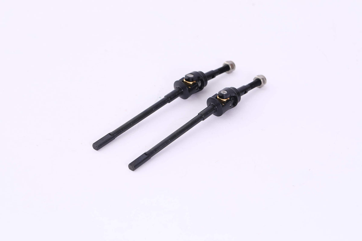 RC Crawler Car Axle Front Universal CVD Drive Shaft for 1/10 Axial SCX10 II 90046 90047 (Front)