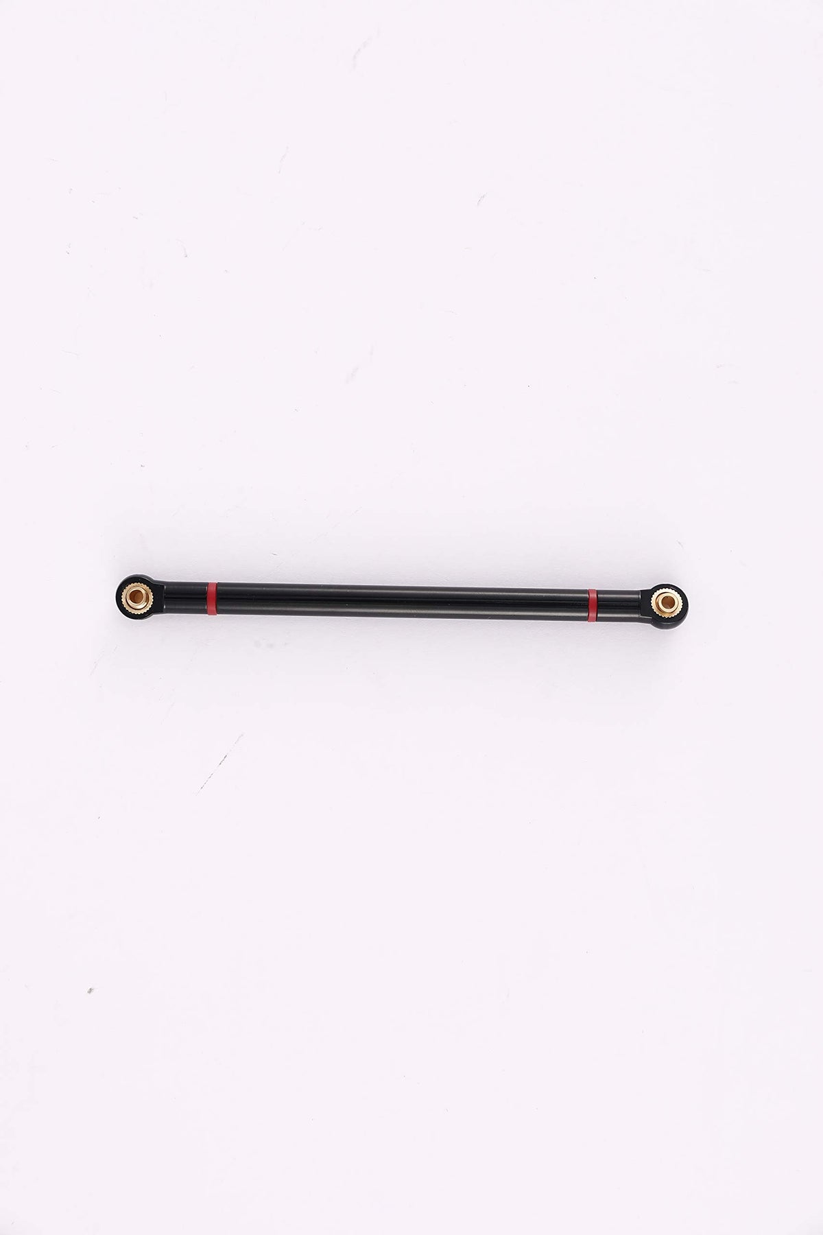8PCS Aluminum Alloy Link Rod Chassis Linkage Parts for 1/10 RC Crawler Car Axial SCX10 90022 90027 90028 (Black)