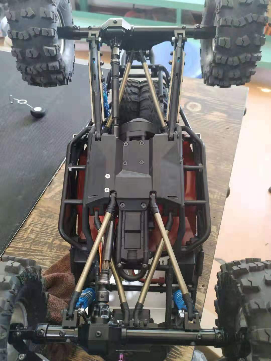 Aluminum Front and Rear Axle for 1/10 Axial Wraith 90018 90048 90053 90018 90020 90045 90056 RR10 RC Model Crawler Car (Silver)