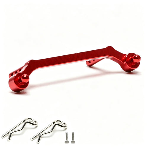 1Pcs Aluminum Front Body Post Mounts Car Shell Column with Clip for Axial SCX24 90081 RC Crawler Upgrade Part