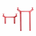 Aluminum Front and Rear Body Post Mounts for Traxxas TRX-4 RC Car (Red)