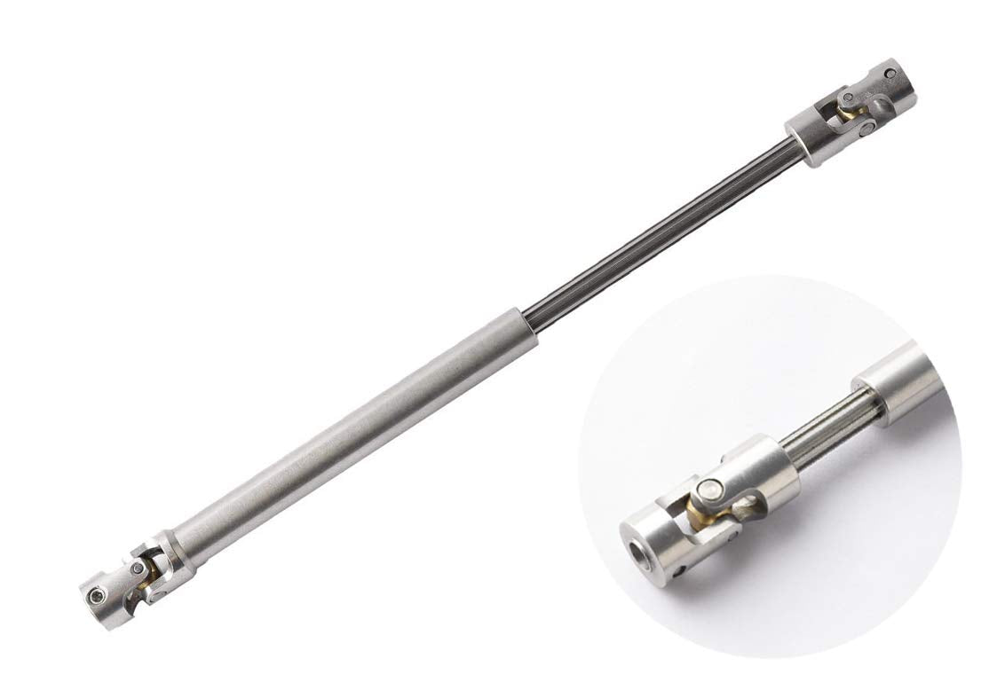 Universal Stainless Steel Drive Shaft for 1/10 Axial SCX10